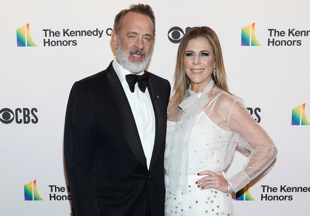 Tom Hanks and Rita Wilson arrive for the 42nd Annual Kennedy Awards Honours in Washington December 8, 2019. u00e2u20acu201d Reuters pic