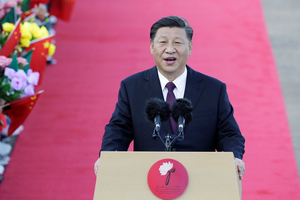 Chinese President Xi Jinping speaks following his arrival at Macau International Airport in Macau December 18, 2019, ahead of the 20th anniversary of the former Portuguese colonyu00e2u20acu2122s return to China. u00e2u20acu201d Reuters pic