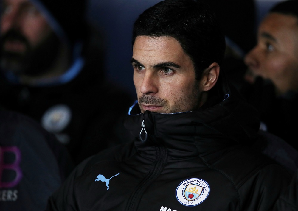 Manchester City assistant manager Mikel Arteta at the Kassam Stadium in Oxford December 18, 2019. u00e2u20acu201d Reuters pic