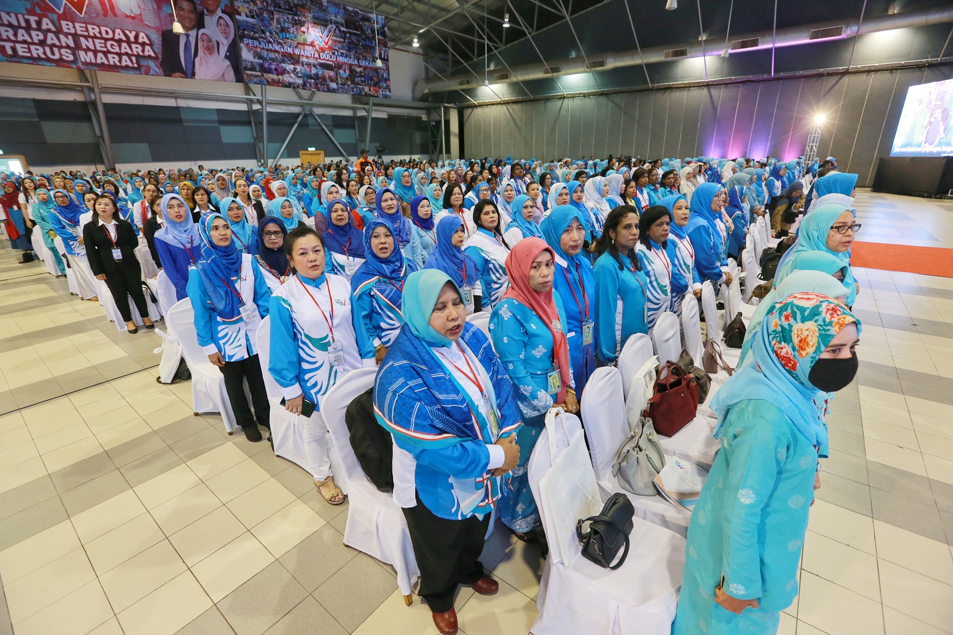 Delegates attend the PKR Womenu00e2u20acu2122s National Congress in Melaka December 6, 2019. u00e2u20acu201d Picture by Ahmad Zamzahuri
