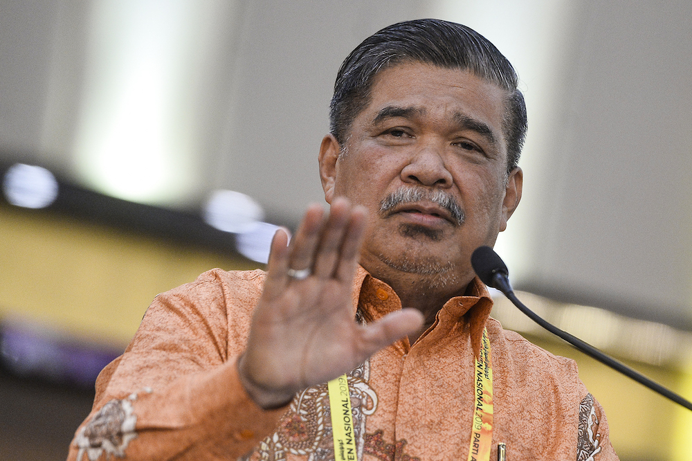 Mohamad Sabu speaks during the Amanah National Convention in Shah Alam December 8, 2019. u00e2u20acu201d Picture by Miera Zulyana
