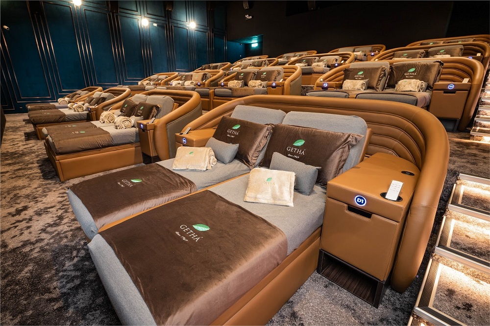 The Getha Lux Suites hall brings with it a luxurious sense of comfort, as the cosy seats are perfect to lay back in and enjoy a movie. — Picture courtesy of Golden Screen Cinemas