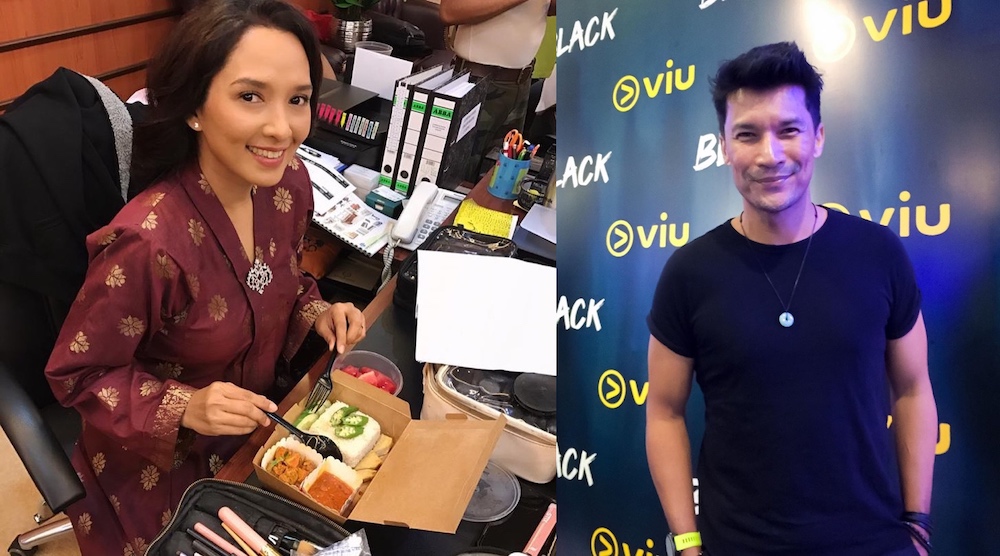 The couple parted on good terms after nearly two decades of marriage. — Picture from Instagram/vanidah_imran and Instagram/rashidi_ishak