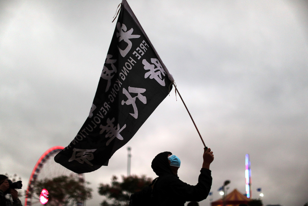 Protesters rally to remember the deaths and injuries during the months of protests, in Edinburgh Place in Hong Kong December 30, 2019. u00e2u20acu201d Reuters pic
