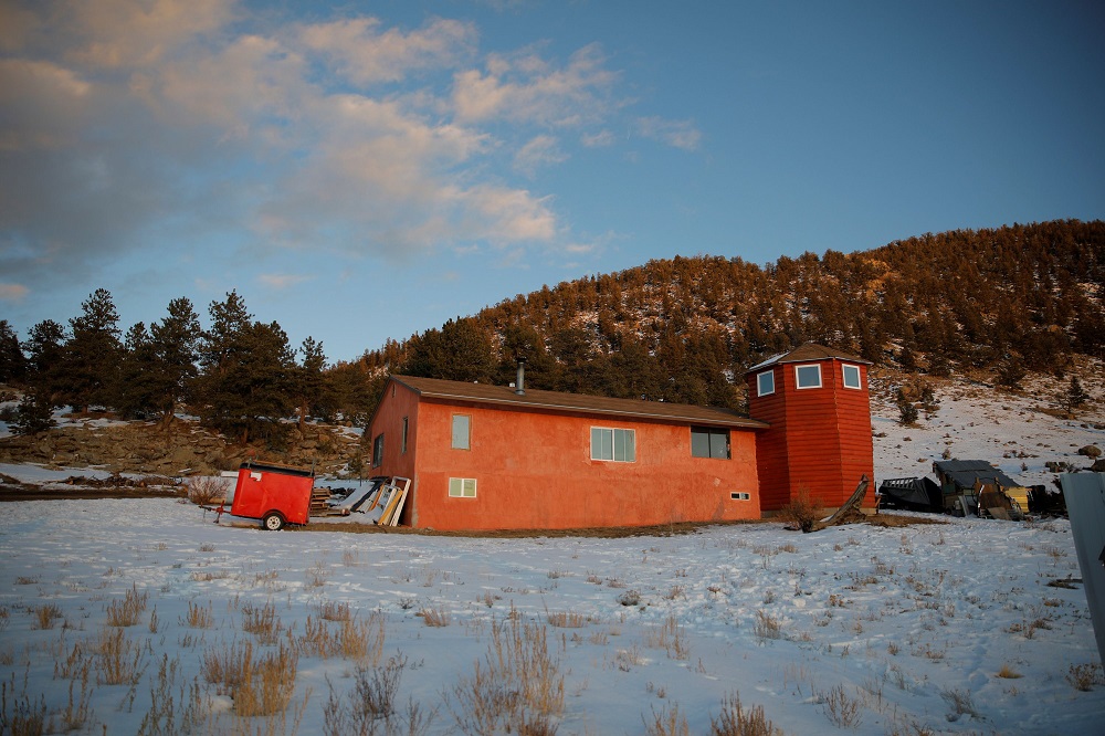 The exterior of a survival camp operated by Fortitude Ranch in central Colorado December 9, 2019. u00e2u20acu201d Reuters pic
