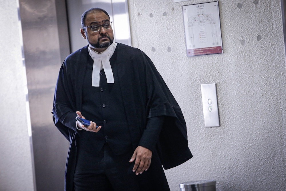 Harvinderjit Singh is seen at the Kuala Lumpur High Court December 10, 2019. — Picture by Hari Anggara