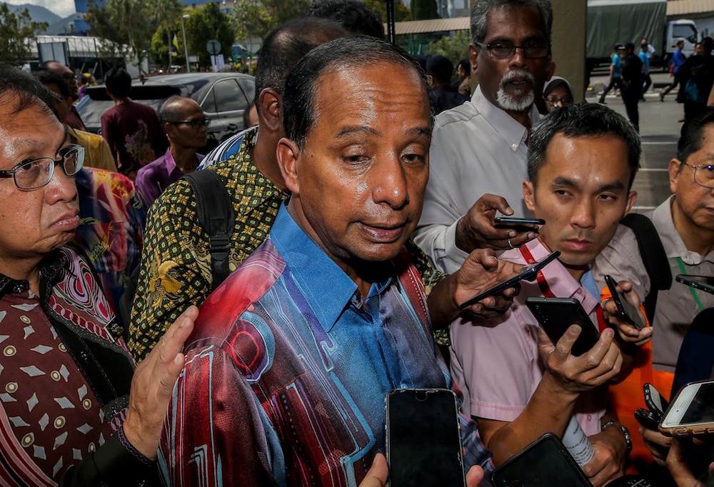 Human Resources Minister M. Kulasegaran speaks to the press at the launch of SkilssMalaysia 2.0:Skills4all at the Perak Industrial Training Institute in Ipoh December 3, 2019. u00e2u20acu201d Picture by Farhan Najib