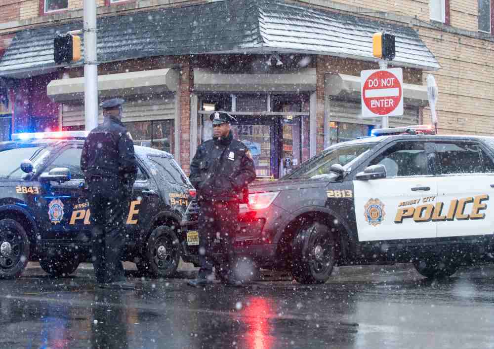 Jersey City police work at the scene the day after an hours-long gun battle with two men around a kosher market in Jersey City, New Jersey December 11, 2019. u00e2u20acu2022 Reuters pic