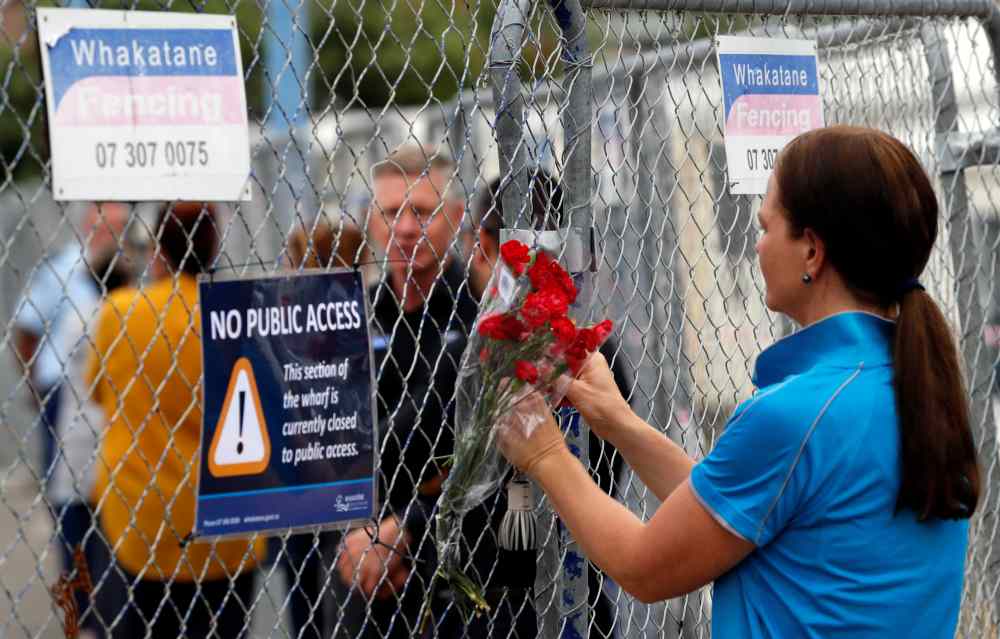Relatives wait for rescue mission, following the White Island volcano eruption in Whakatane, New Zealand December 13, 2019. u00e2u20acu2022 Reuters pic