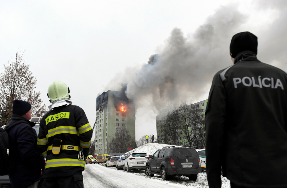An apartment building damaged by a gas explosion is seen in Presov, Slovakia, December 6, 2019. u00e2u20acu201d Reuters pic nn