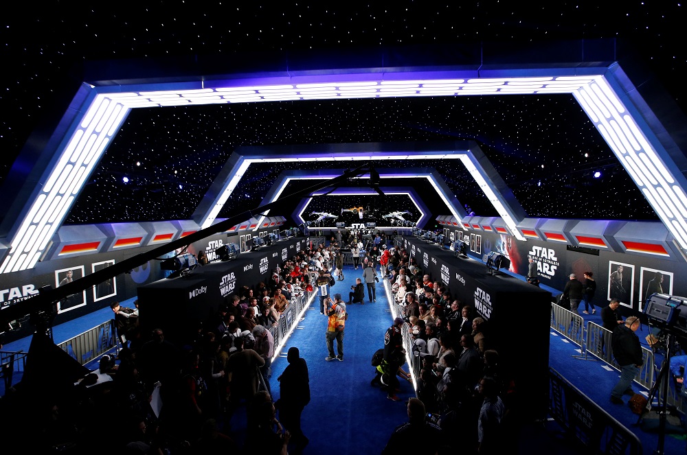 General view of the carpet prior to the start of the premiere for u00e2u20acu02dcStar Wars: The Rise of Skywalkeru00e2u20acu2122 in Los Angeles, California December 16, 2019. u00e2u20acu201d Reuters pic