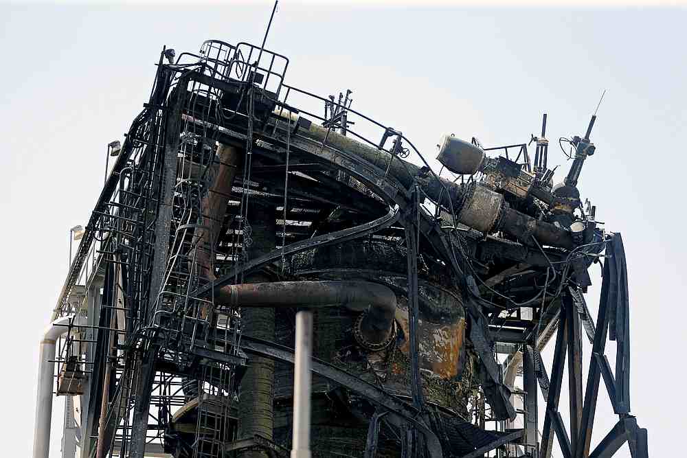 A view of the damaged site of Saudi Aramco oil facility in Khurais, Saudi Arabia September 20, 2019.  u00e2u20acu201d Reuters pic