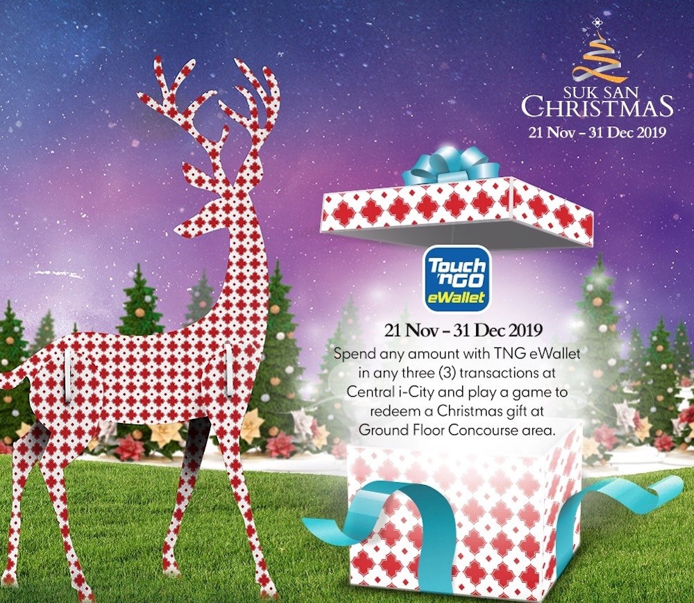 Shoppers stand a chance to win cool prizes by using the Touch ‘n Go e-Wallet, s. — Picture courtesy of Central i-City. 