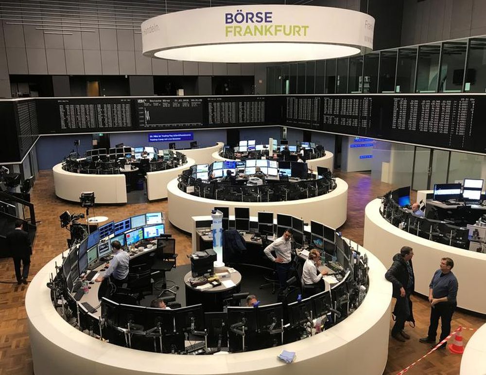 The German share price index, DAX board, is seen at the stock exchange in Frankfurt, Germany, March 21, 2018. u00e2u20acu201d Reuters pic