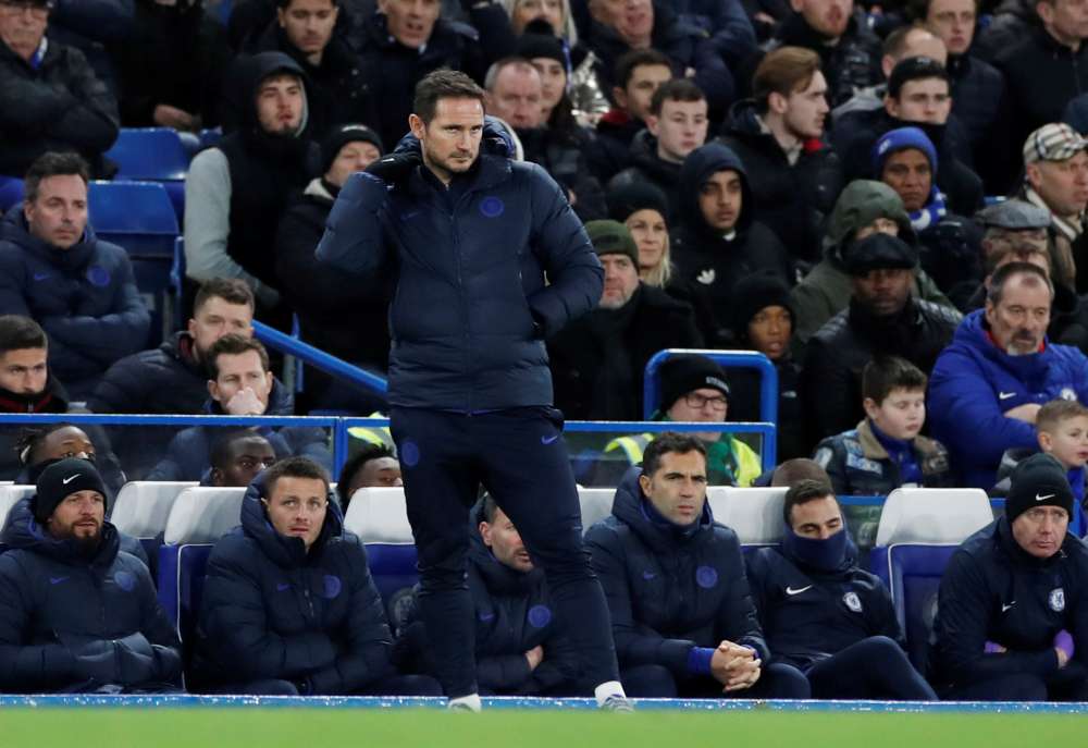 Chelsea manager Frank Lampard looks dejected during the match against Southampton December 27, 2019. u00e2u20acu2022 Reuters pic
