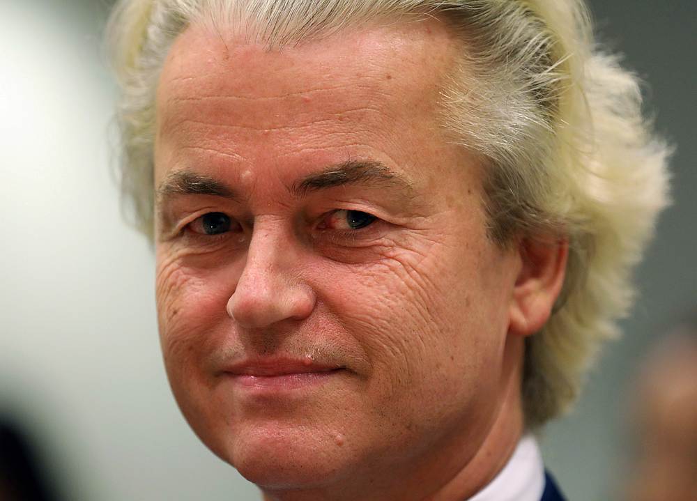 Dutch anti-Islam politician Geert Wilders appears in court, in Amsterdam, Netherlands June 25, 2019. u00e2u20acu201d Reuters pi