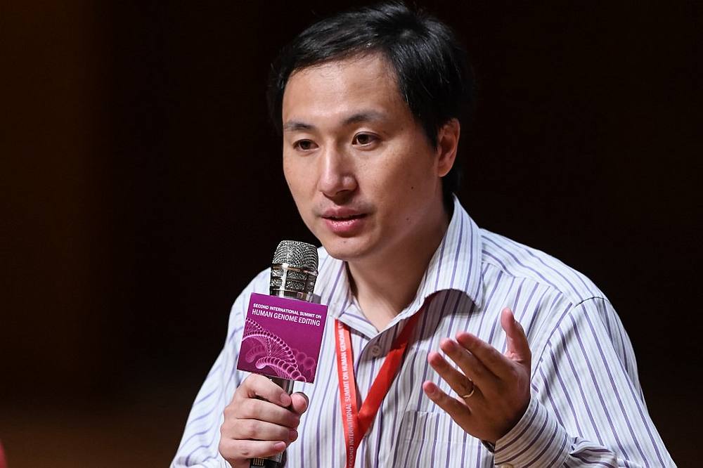Chinese scientist He Jiankui in a question and answer session after speaking at the Second International Summit on Human Genome Editing in Hong Kong November 28, 2018. u00e2u20acu201d AFP pic