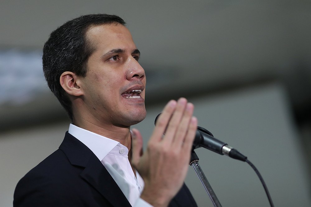 Venezuelan opposition leader Juan Guaido, who many nations have recognised as the country's rightful interim ruler, speaks during a news conference in Caracas, Venezuela December 1, 2019. u00e2u20acu201d Reuters pic