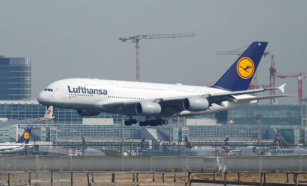 A Lufthansa Airbus A380-800 aircraft lands at Frankfurt Airport in Germany April 29, 2019. u00e2u20acu201d Reuters pic