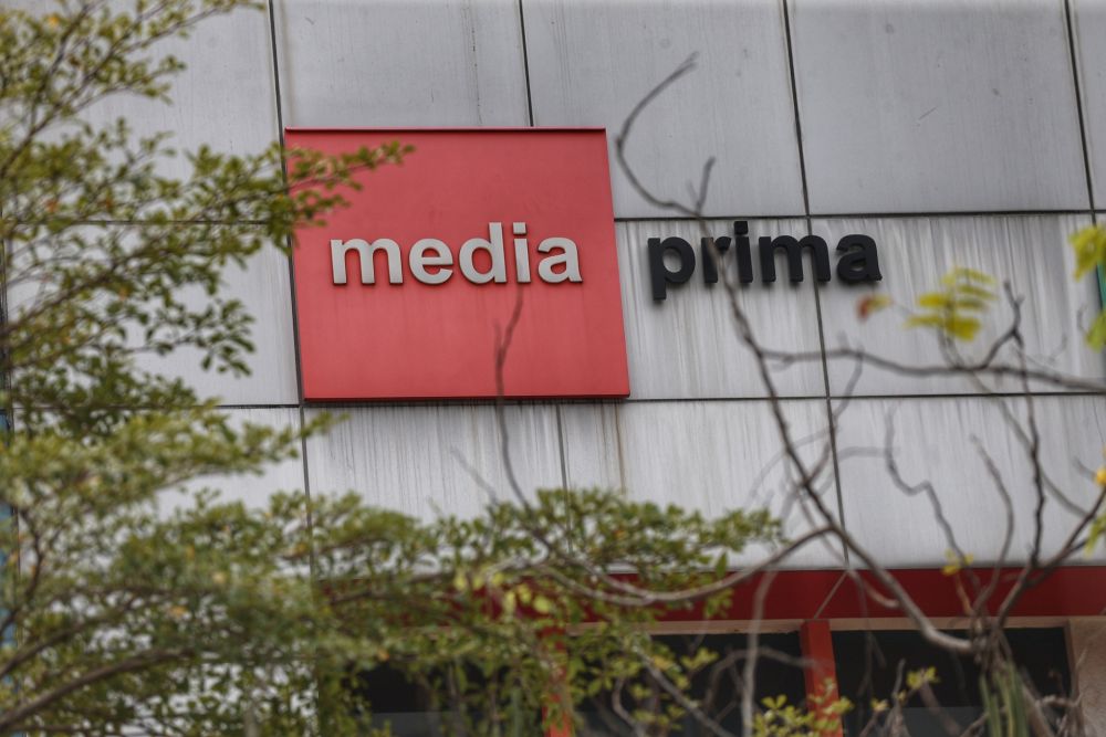 Media Prima logo December 15, 2019. u00e2u20acu201d Picture by Ahmad Zamzahuri
