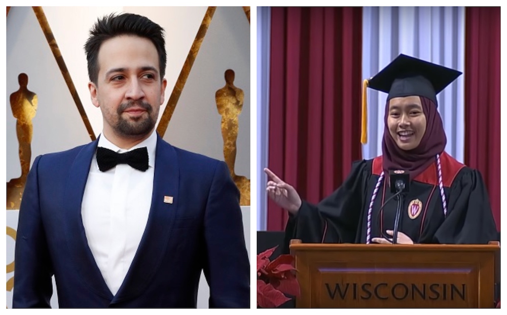 American composer Lin-Manuel Miranda thanked Malaysian student Lisa Nur Marini Mohd Kamal on Twitter. u00e2u20acu201d Reuters pic and screengrab via YouTube/Campus Alpha