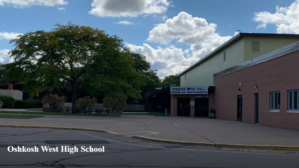 Screengrab of the Oshkosh West High School via oshkosh-west-high.oshkosh.k12.wi.us.