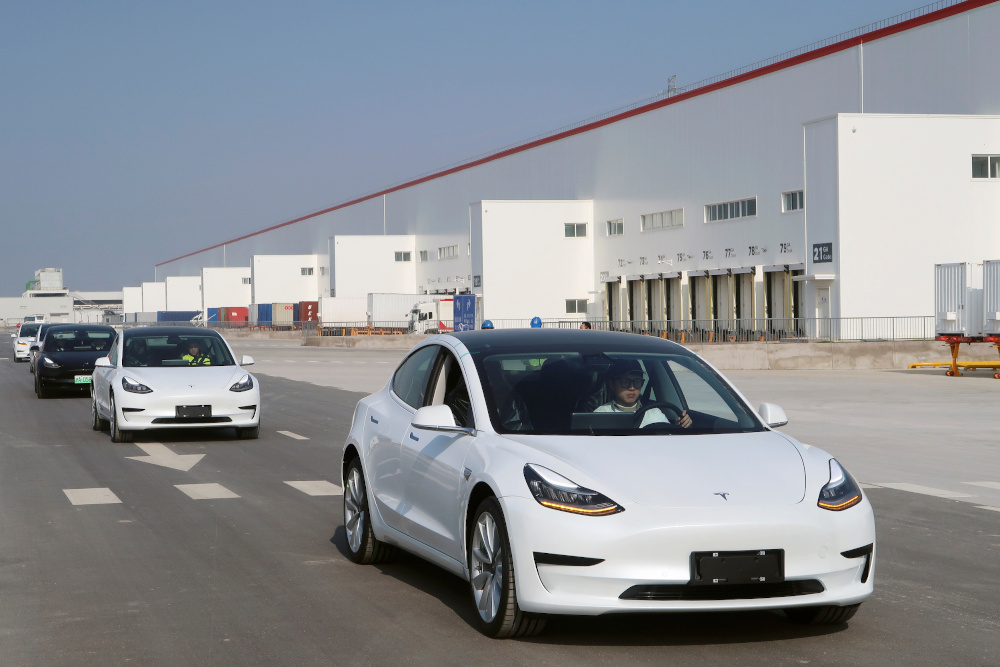 China-made Tesla Model 3 vehicles are seen at the Shanghai Gigafactory of the US electric car maker in Shanghai December 30, 2019. u00e2u20acu201d Reuters pic