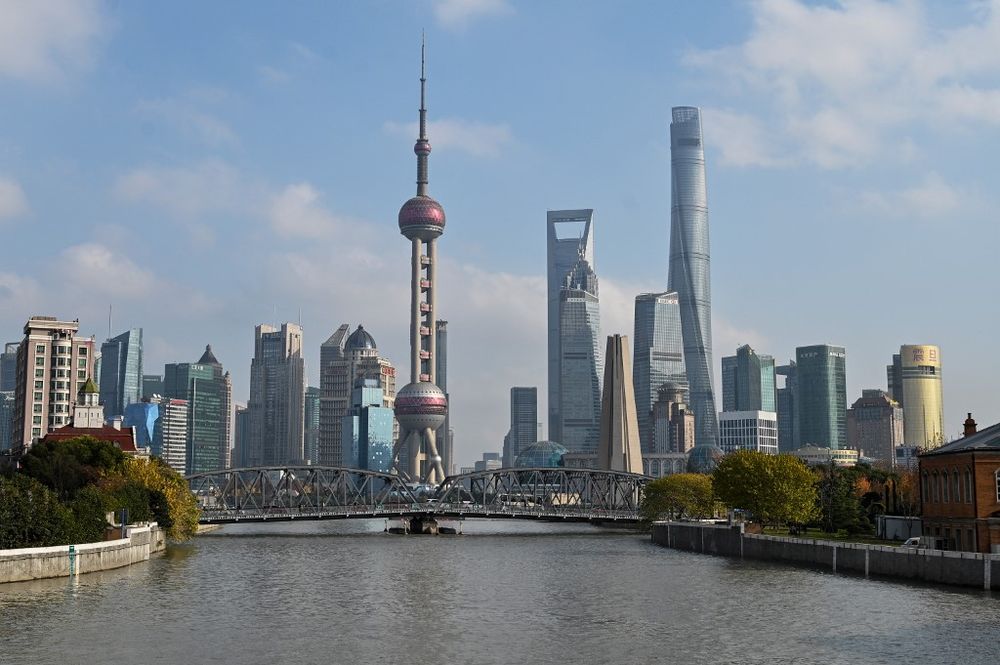 A general view shows the skyline of the Lujiazui financial district in Shanghai on December 16, 2019. u00e2u20acu201d AFP pic