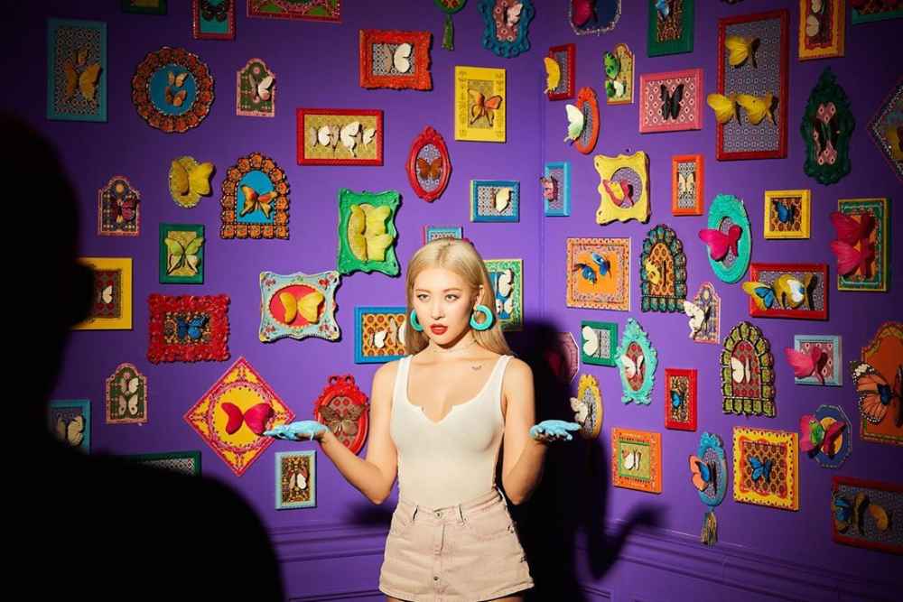 The former Wonder Girls member addressed the allegation on Instagram on Wednesday. u00e2u20acu2022 Picture via Instagram/Sunmi