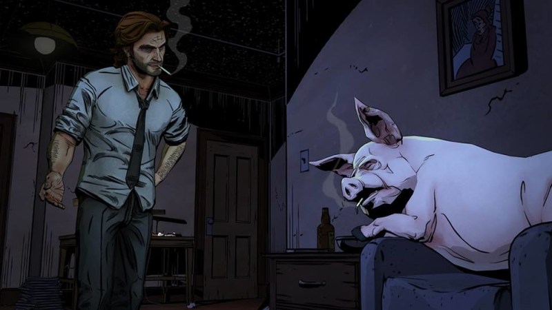 Bigsby Wolf (left) is returning to lead the cast of a sequel to 'The Wolf Among Us' (pictured). u00e2u20acu2022 Picture courtesy of Telltale Games via AFP