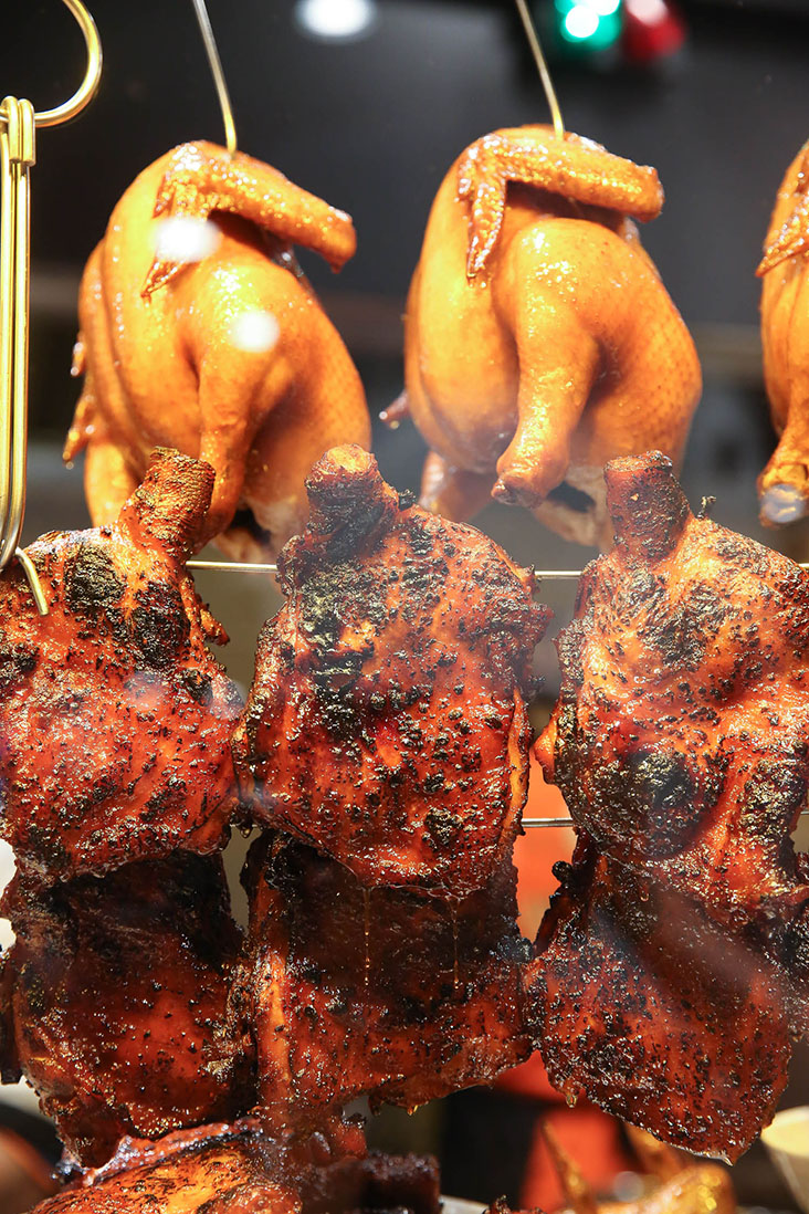 Their selection of chicken is made fresh everyday.