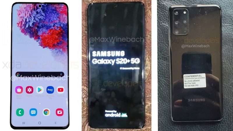 The Samsung Galaxy S20+ u00e2u20acu201d Picture via SoyaCincau