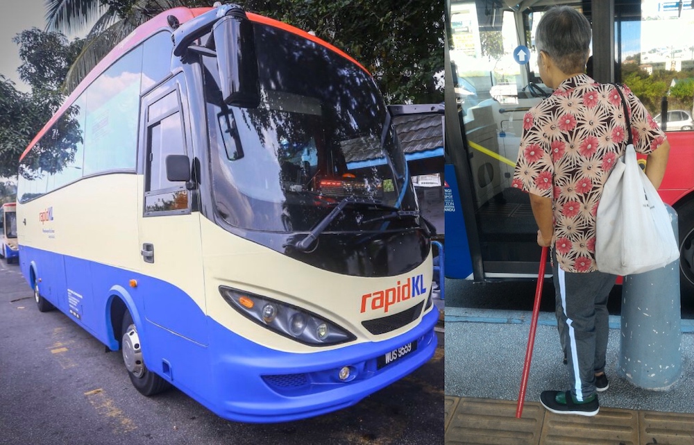 The elderly lady was on her way back from a check-up at Universiti Kebangsaan Malaysia Hospital. u00e2u20acu201d Picture by Hari Anggara and from Facebook/Lucia Pier