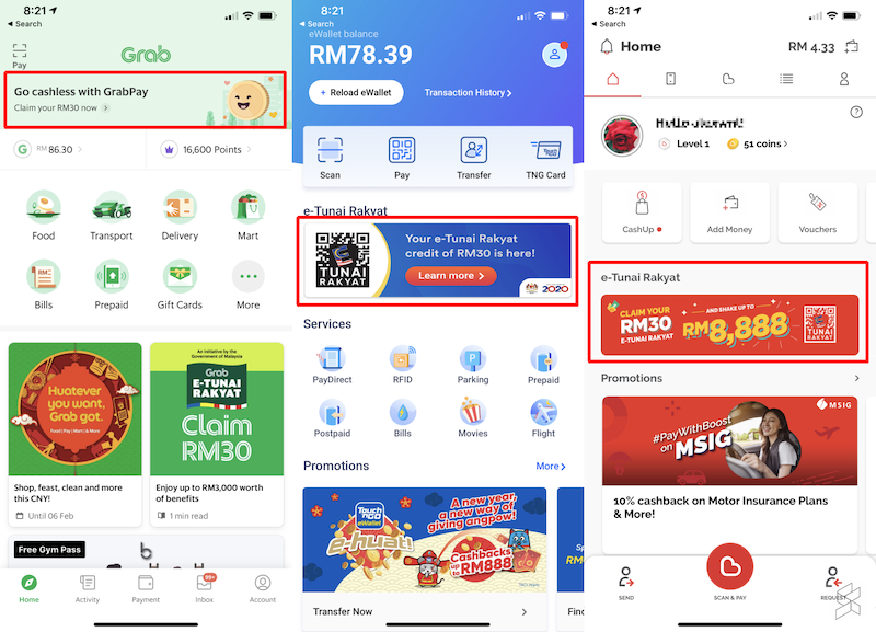 You can start spending the credit once you’ve redeemed it successfully. — SoyaCincau pic