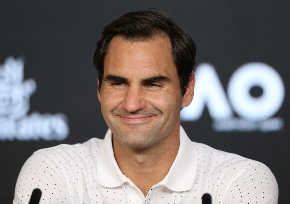 Switzerlandu00e2u20acu2122s Roger Federer attends a news conference in Melbourne January 18, 2020. u00e2u20acu201d Reuters pic