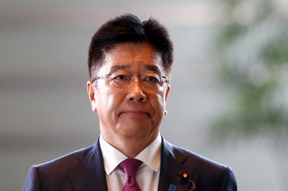 Japanu00e2u20acu2122s new Health, Labour and Welfare Minister Katsunobu Kato arrives at Prime Minister Shinzo Abeu00e2u20acu2122s official residence in Tokyo September 11, 2019. u00e2u20acu201d Reuters pic