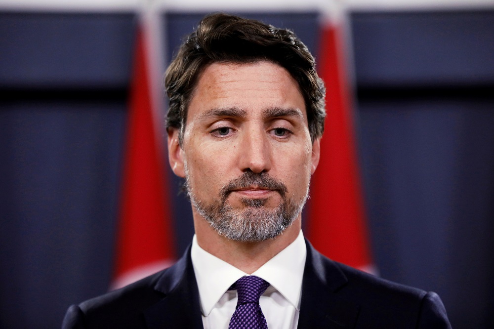 Canada's Prime Minister Justin Trudeau attends a news conference in Ottawa January 9, 2020. u00e2u20acu201d Reuters pic