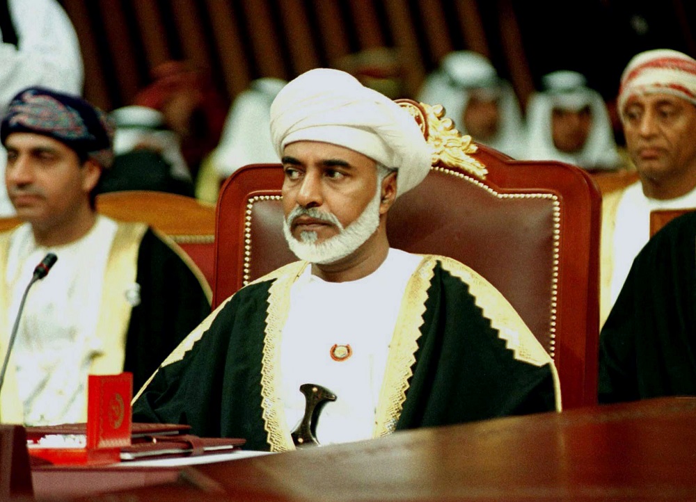 Oman's ruler Sultan Qaboos looks on before the start of the 17th Gulf Cooperation Council (GCC) summit December 7, 1996. u00e2u20acu201d Reuters pic