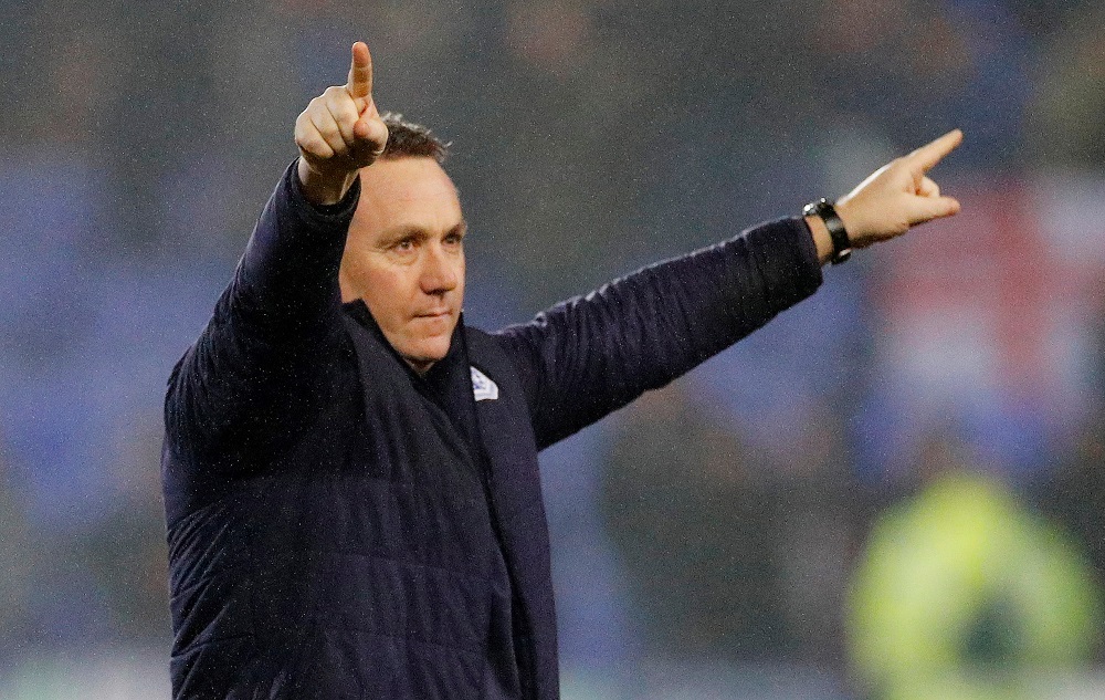 Tranmere Rovers manager Micky Mellon celebrates after the match against Watford at Prenton Park in Birkenhead January 23, 2020. u00e2u20acu201d Reuters pic