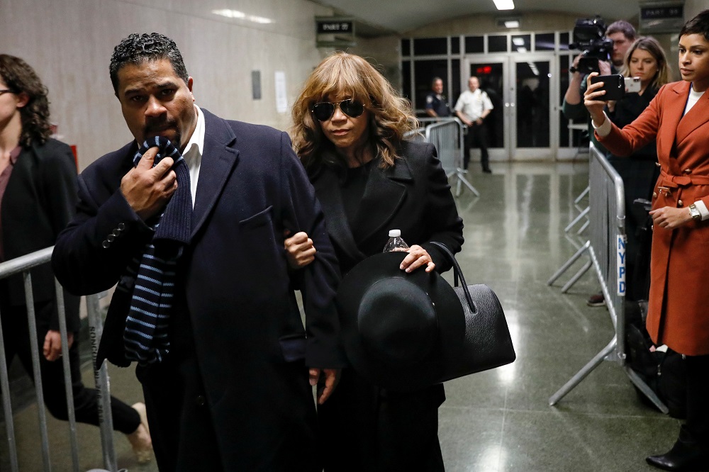 Actress Rosie Perez exits after testifying during film producer Harvey Weinstein's sexual assault trial at New York Criminal Court in the Manhattan borough of New York January 24, 2020. u00e2u20acu201d Reuters pic