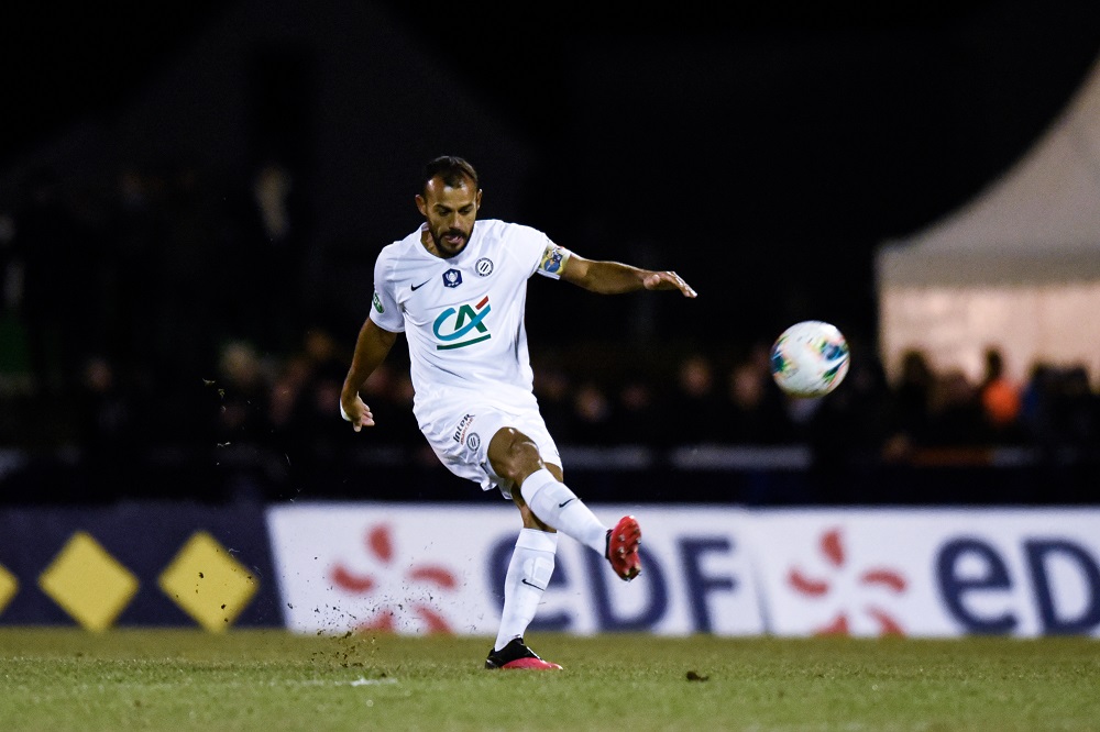 Montpellier's Vitorino Hilton in action during a match in Belfort January 29, 2020. u00e2u20acu201d Reuters pic