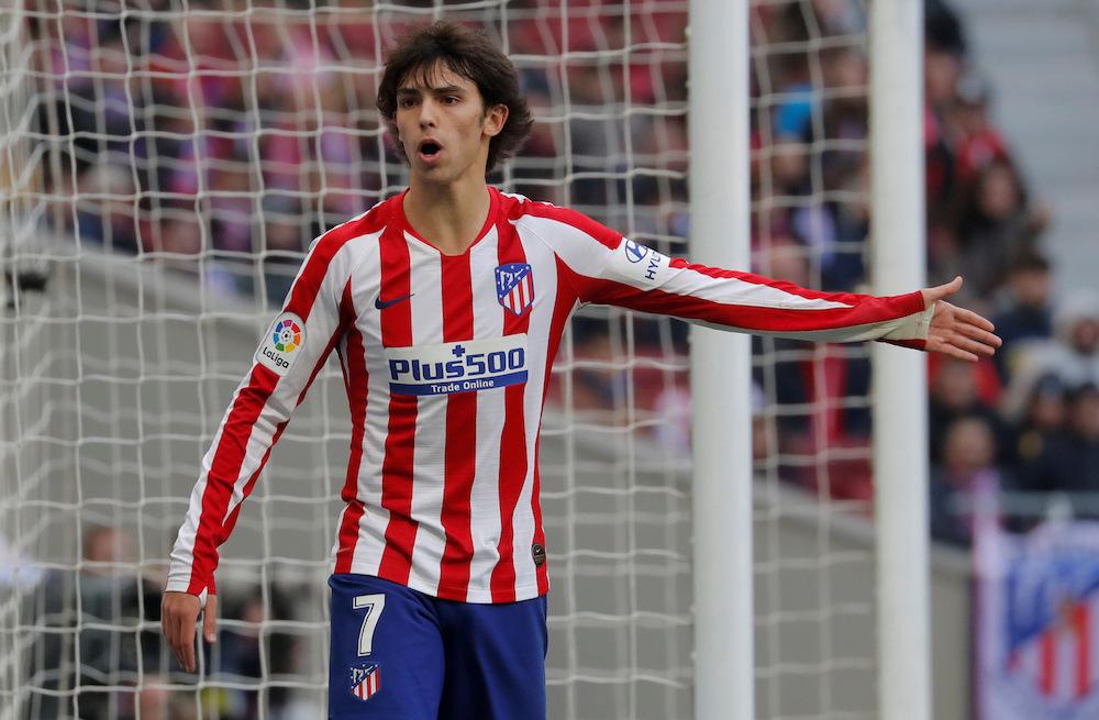 Atletico Madridu00e2u20acu2122s Joao Felix in action during the La Liga match with Leganes at Wanda Metropolitano in Madrid January 26, 2020. u00e2u20acu201d Reuters pic