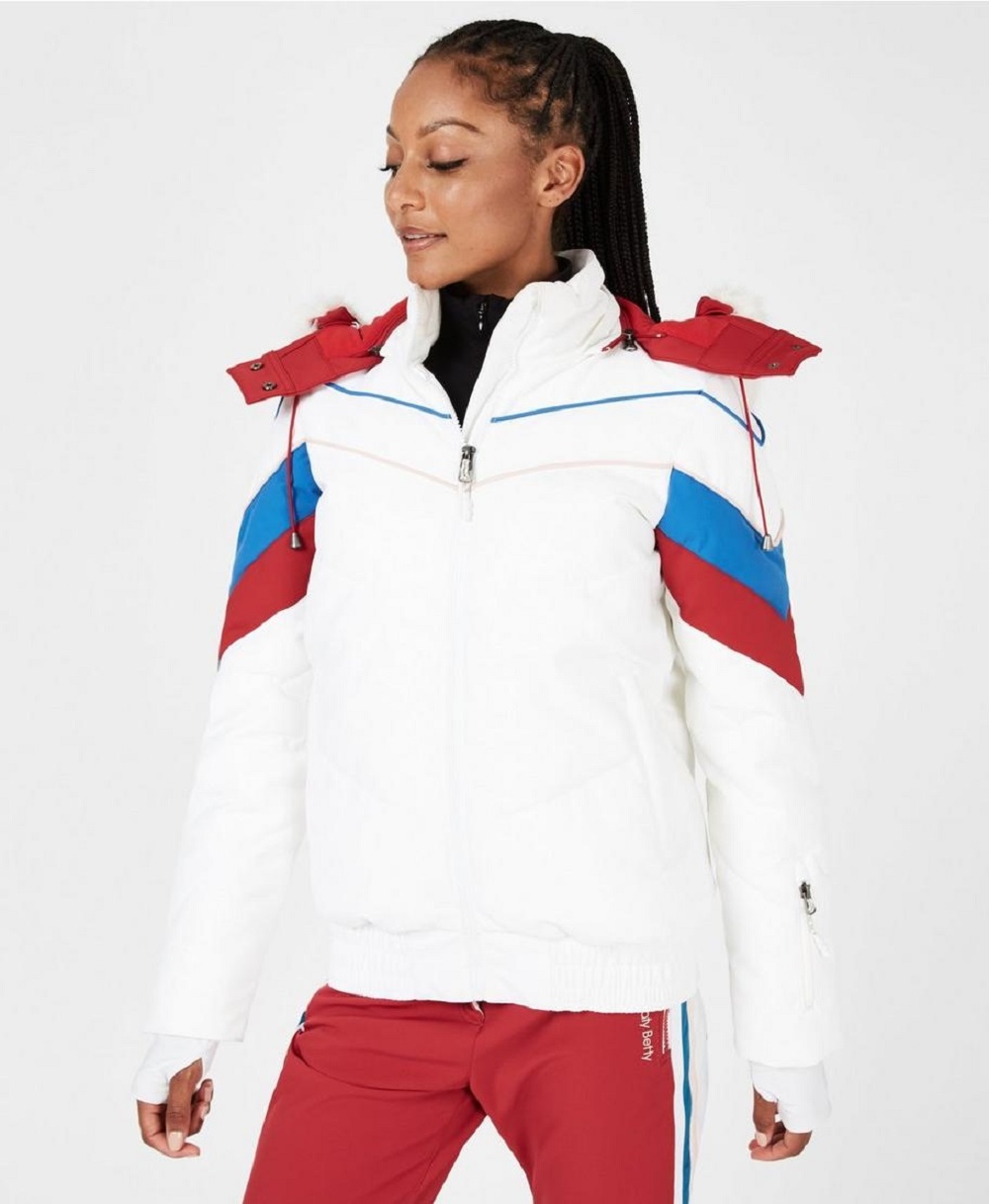 Powder Primaloft Snow Puffa Jacket by Sweaty Betty. — Picture courtesy of Sweaty Betty