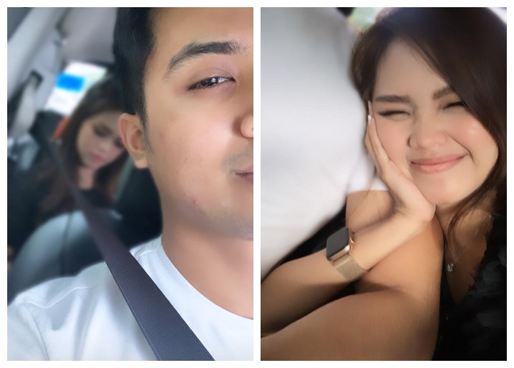 Aliff and Bella gave followers the impression they have gotten back together. u00e2u20acu201d Picture via Instagram/Bella Astillah, Aliff Aziz