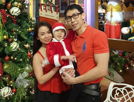 Edward Lee and Vivienne Ngiu love spending time at the park with their son Chevaston, but may not get to do so for a while after they met with an unfortunate accident. u00e2u20acu201d Picture courtesy of Edward Lee.