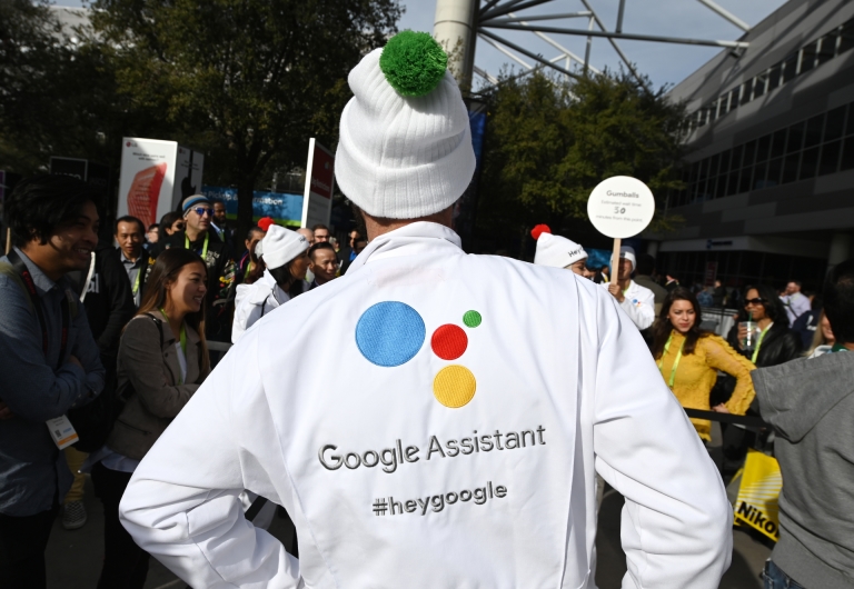 Google is giving CES visitors a sneak peek as to how the Assistant will evolve. — AFP pic