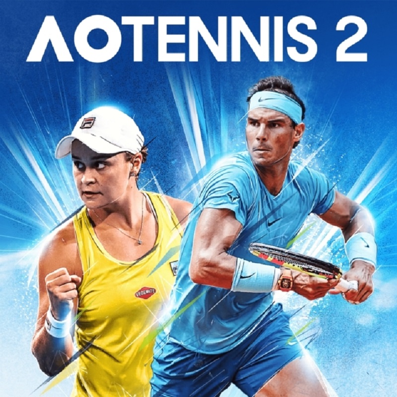 u00e2u20acu02dcAO Tennis 2u00e2u20acu2122 features World No.1 players Ash Barty (Australia) and Rafael Nadal (Spain) as cover stars. u00e2u20acu201d Picture courtesy of Big Ant / BigBen Interactive