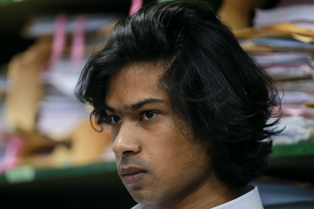 Muhammad Yusoff Rawther speaks to reporters during a press conference in Petaling Jaya January 17, 2020. — Picture by Ahmad Zamzahuri