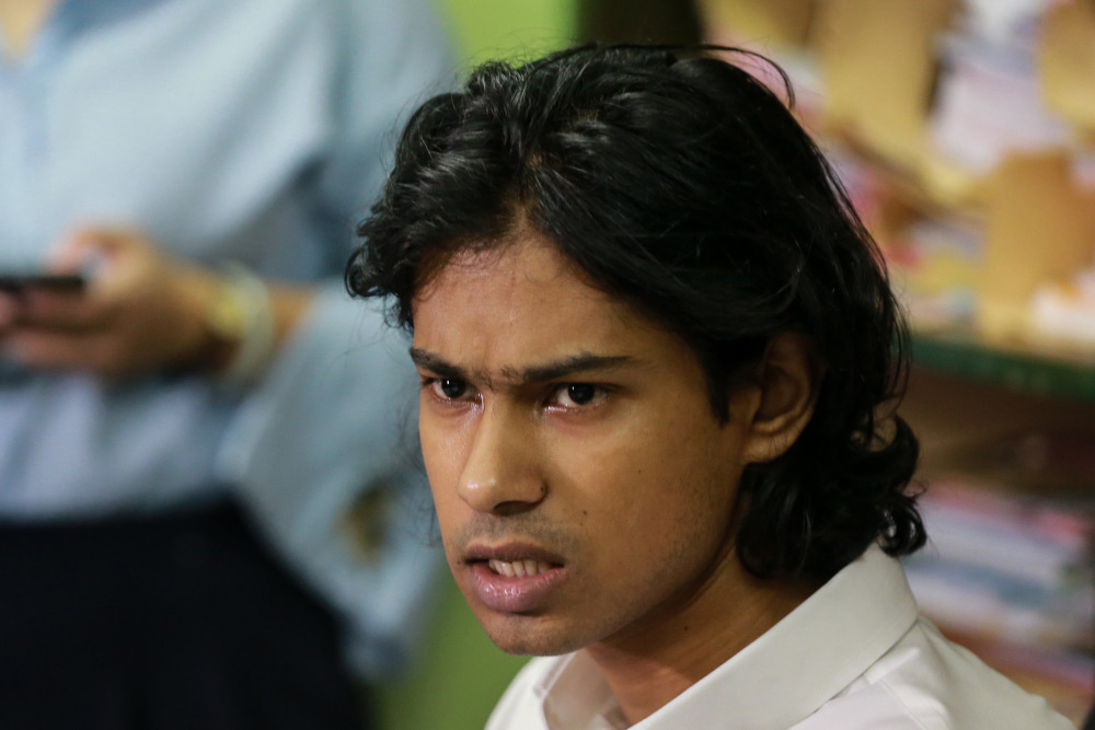 Muhammad Yusoff Rawther speaks to reporters during a press conference in Petaling Jaya January 17, 2020. u00e2u20acu201d Picture by Ahmad Zamzahuri