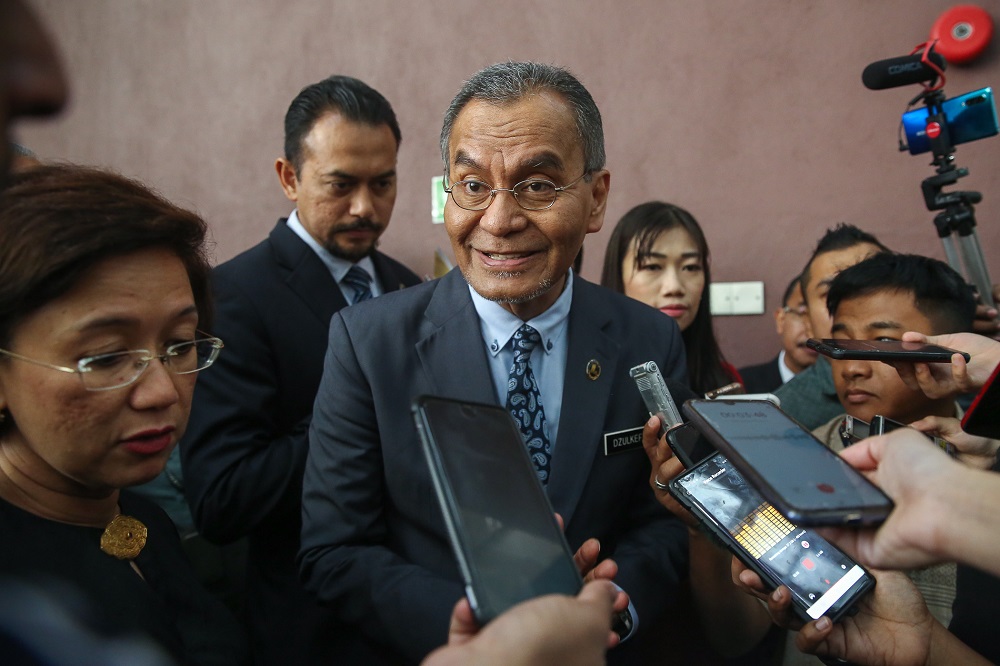 Health Minister Datuk Seri Dzulkefly Ahmad speaks to reporters at Universiti Malaya in Kuala Lumpur January 30, 2020. u00e2u20acu201d Picture by Yusof Mat Isa